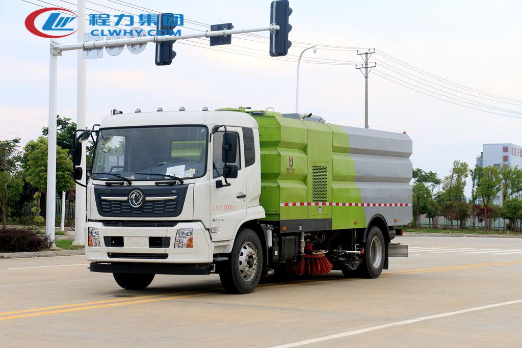 東風天錦洗掃車高清圖