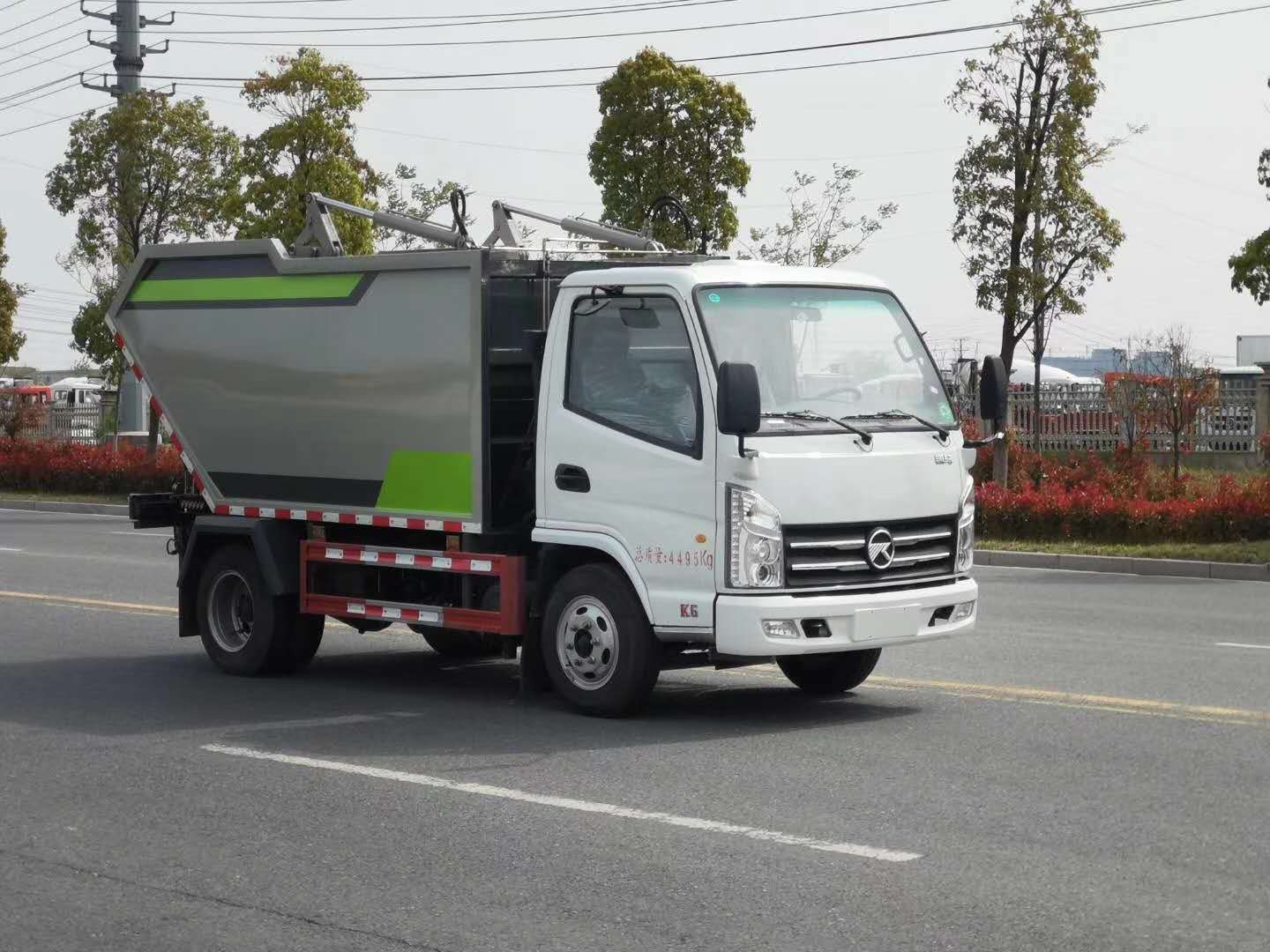 垃圾清運車，輕松解決環(huán)衛(wèi)小區(qū)公園城鄉(xiāng)垃圾運輸(圖4)