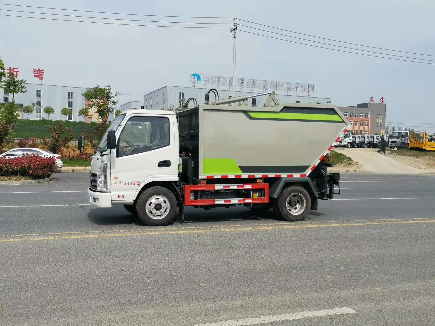 垃圾清運車，輕松解決環(huán)衛(wèi)小區(qū)公園城鄉(xiāng)垃圾運輸(圖3)